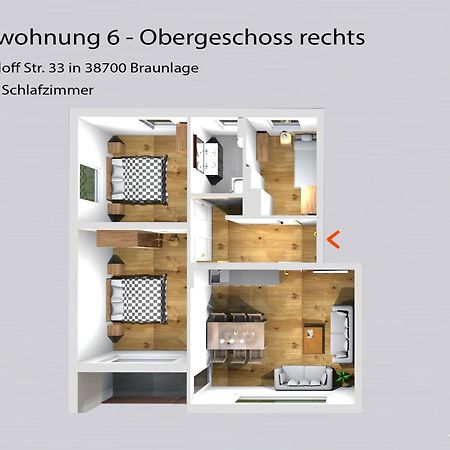 Ferienwohnung Auszeit im Harz Haus 3 Braunlage Exterior foto