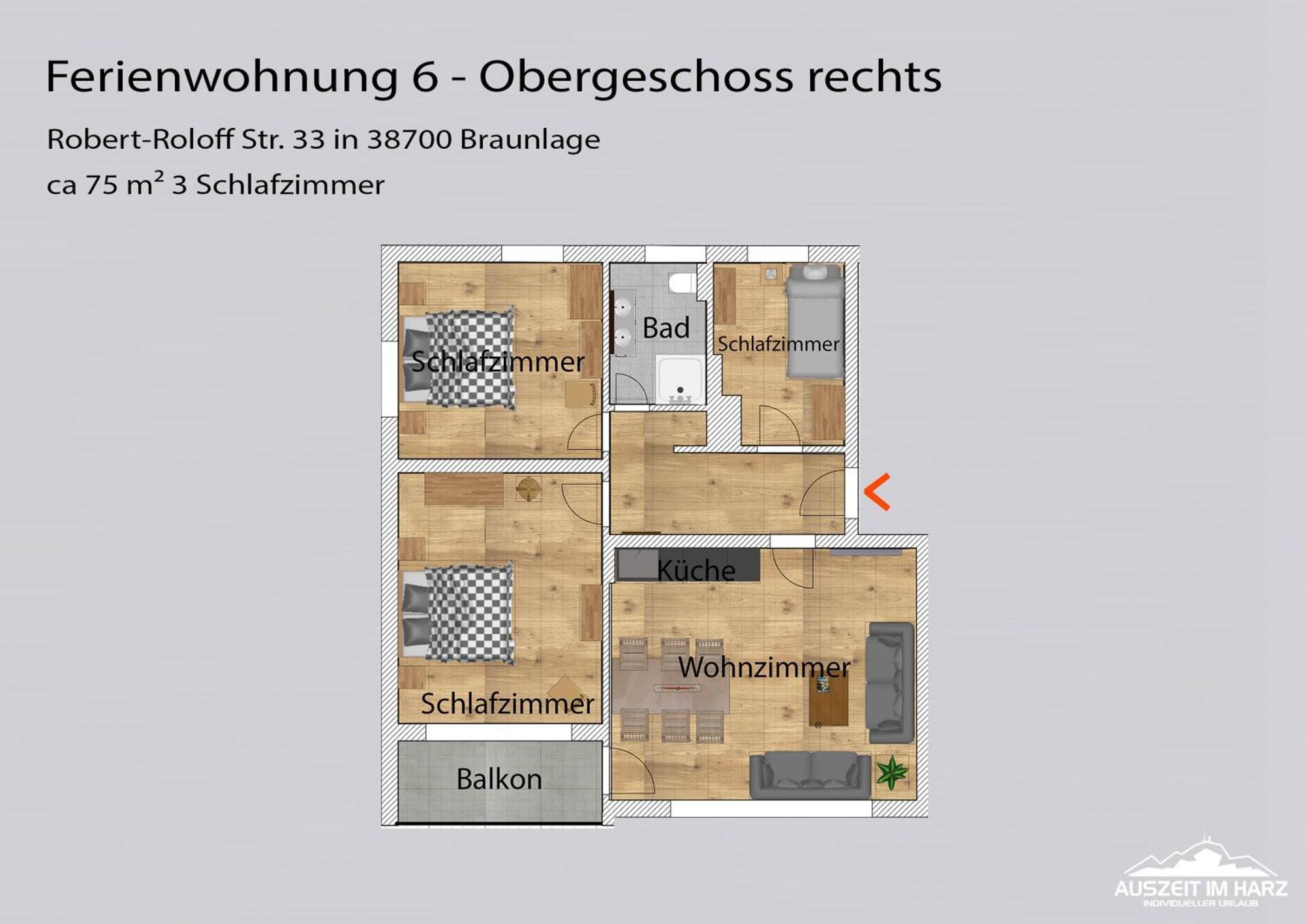 Ferienwohnung Auszeit im Harz Haus 3 Braunlage Exterior foto