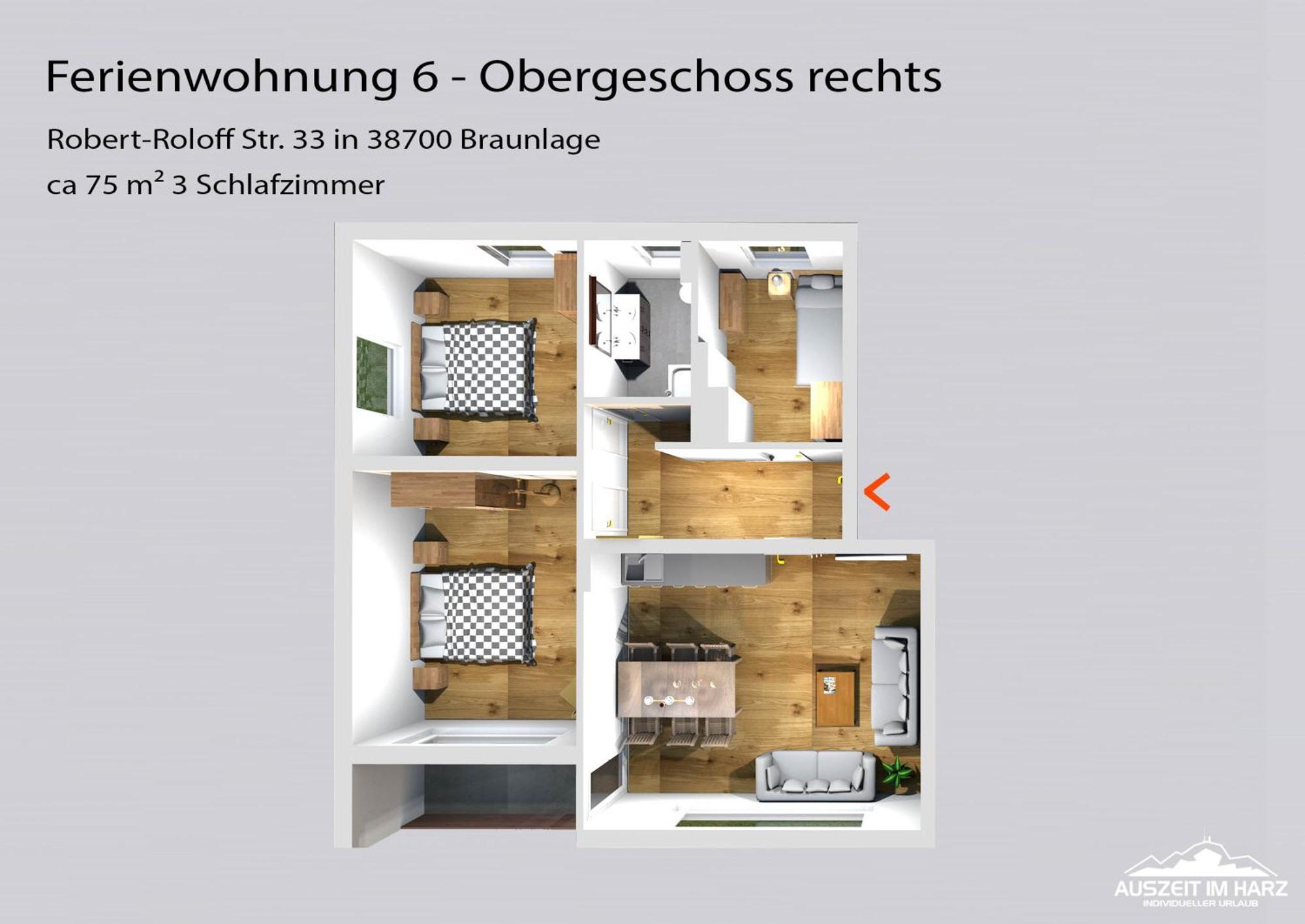 Ferienwohnung Auszeit im Harz Haus 3 Braunlage Exterior foto